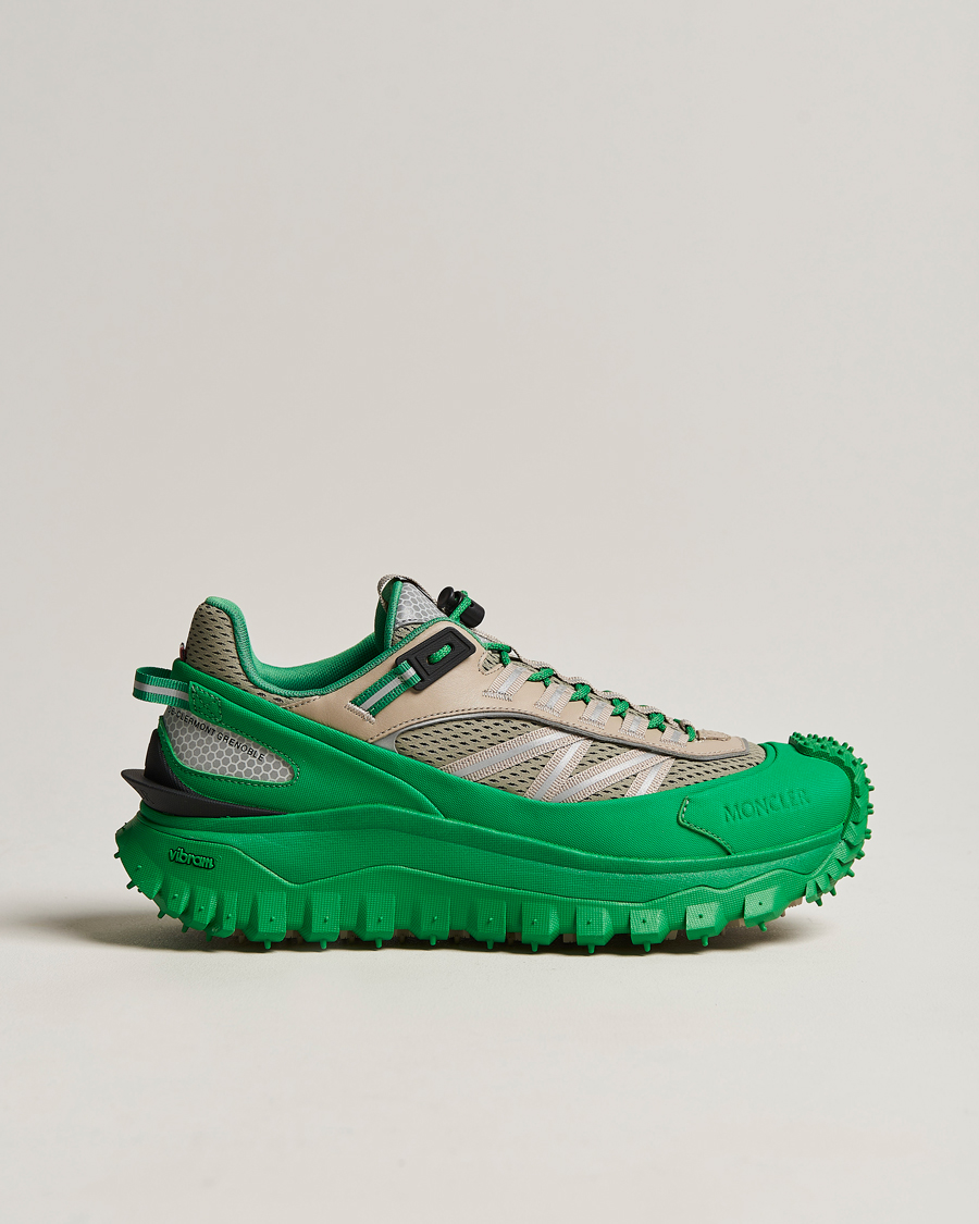 Herr | Moncler Grenoble Trailgrip Sneakers Green/Beige | Moncler Grenoble | Trailgrip Sneakers Green/Beige