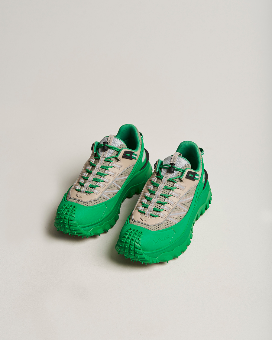 Herr | Luxury Brands | Moncler Grenoble | Trailgrip Sneakers Green/Beige