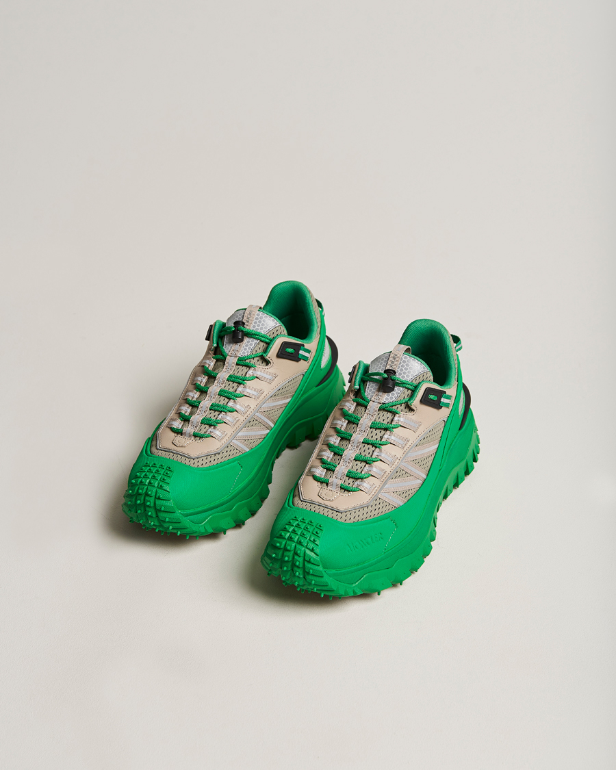 Herr | Hikingskor | Moncler Grenoble | Trailgrip Sneakers Green/Beige
