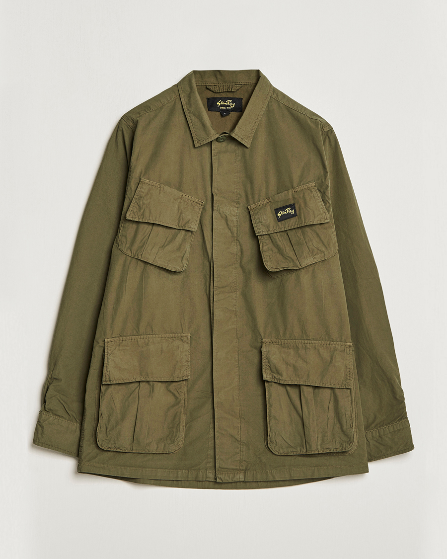 Herr | Jackor | Stan Ray | Tropical Cotton Field Jacket Olive