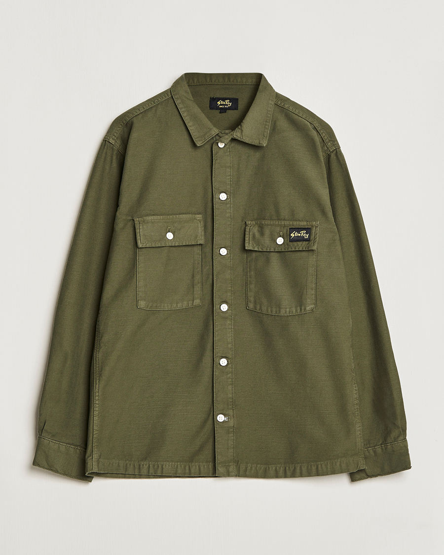 Herr | Skjortor | Stan Ray | CPO Cotton Shirt Olive