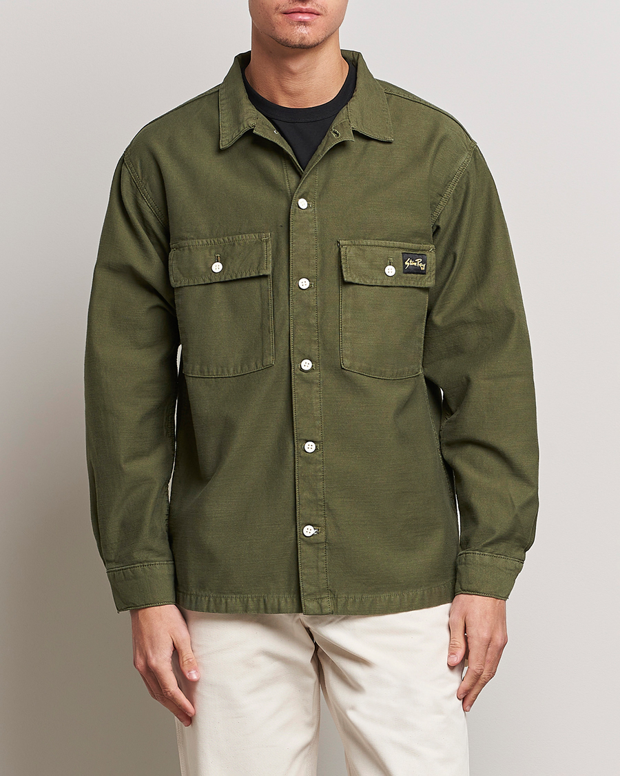 Herr | Skjortor | Stan Ray | CPO Cotton Shirt Olive