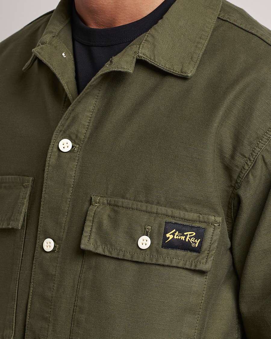 Herr | Skjortor | Stan Ray | CPO Cotton Shirt Olive