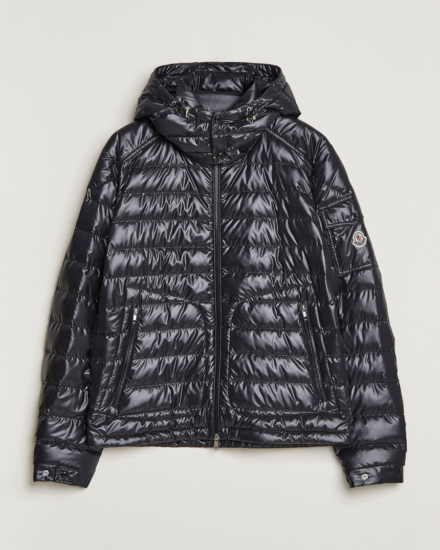 Herr | Jackor | Moncler | Lauros Hooded Down Jacket Black