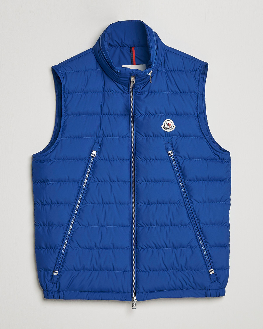 Herr | Västar | Moncler | Albyt Down Vest Royal Blue