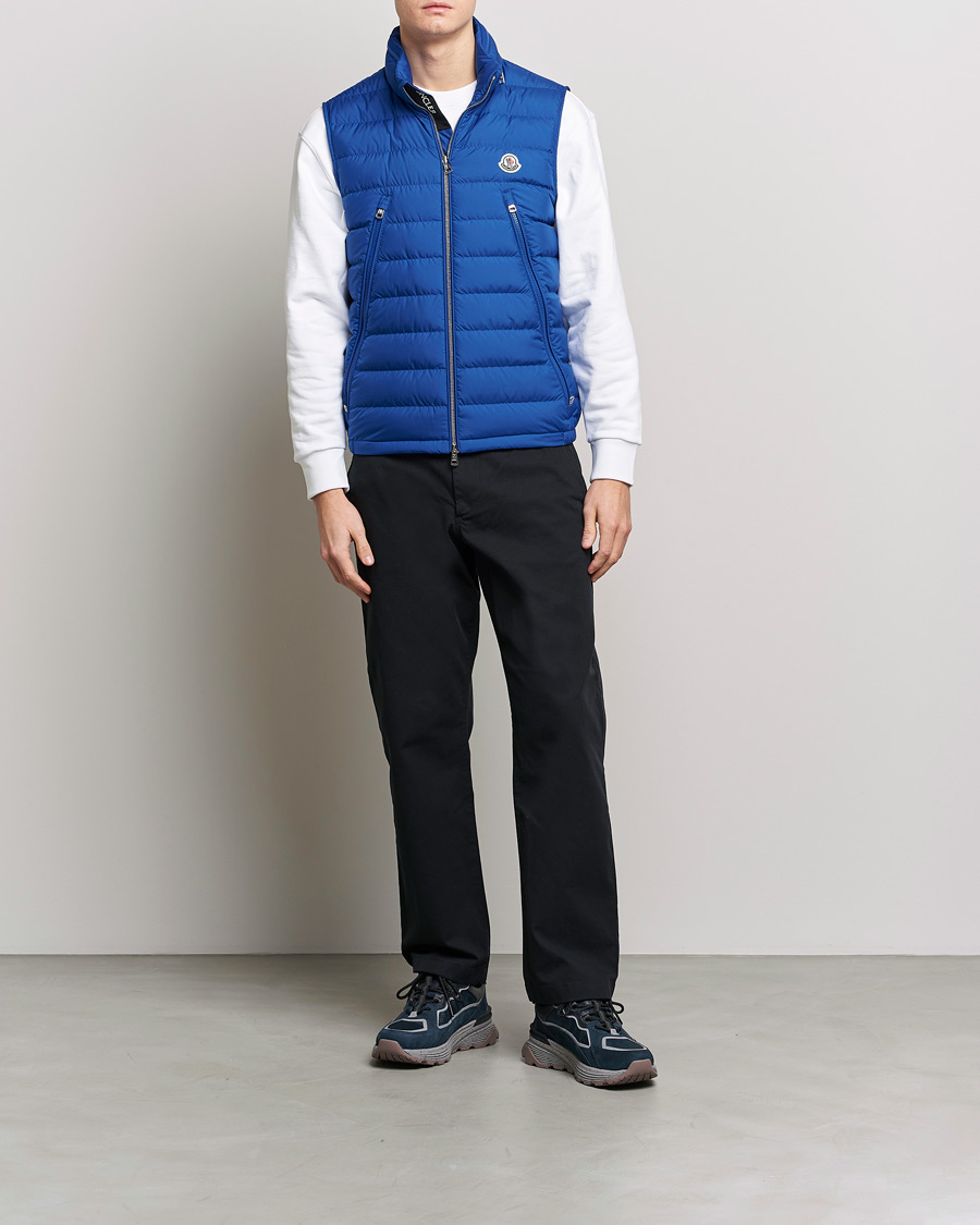 Herr | Västar | Moncler | Albyt Down Vest Royal Blue
