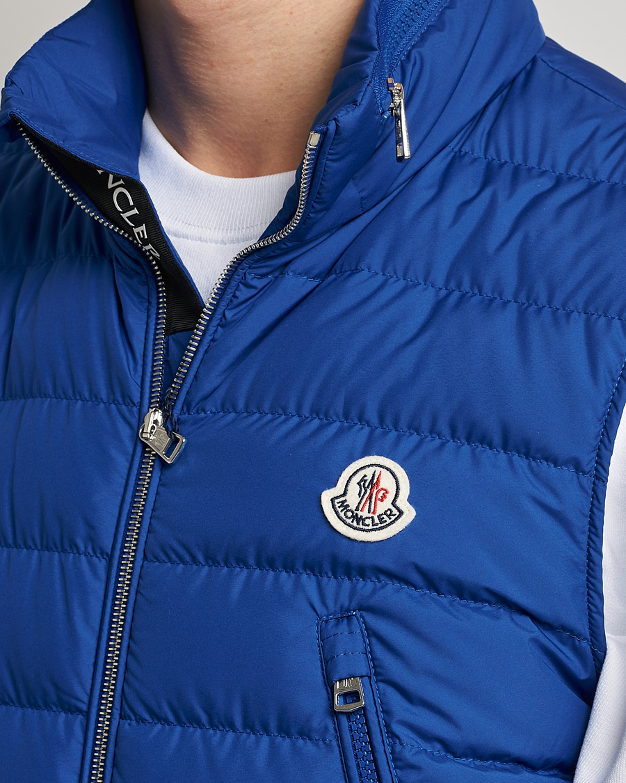 Herr | Västar | Moncler | Albyt Down Vest Royal Blue