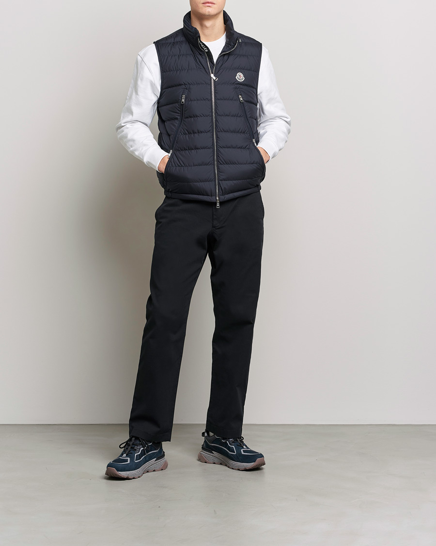 Herr | Västar | Moncler | Albyt Down Vest Navy