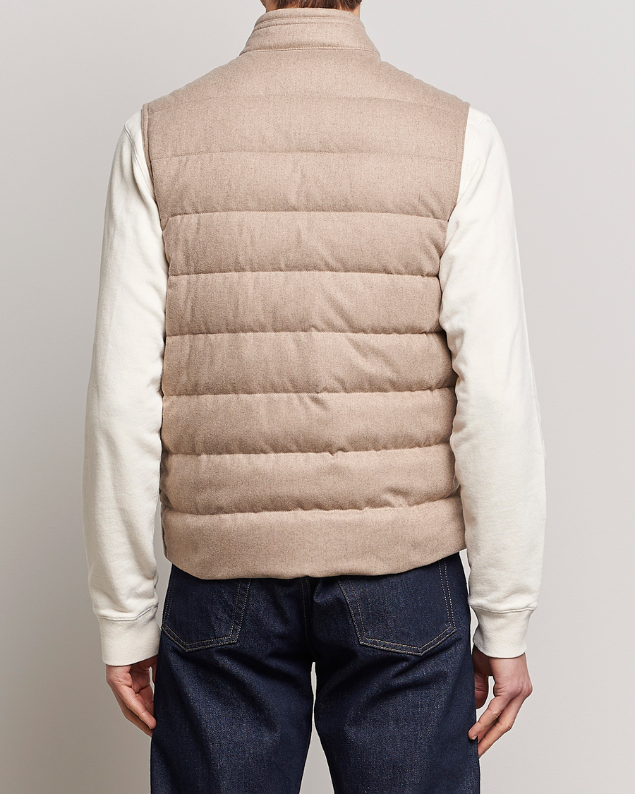 Herr | Västar | Moncler | Gallienne Flannel Vest Light Grey