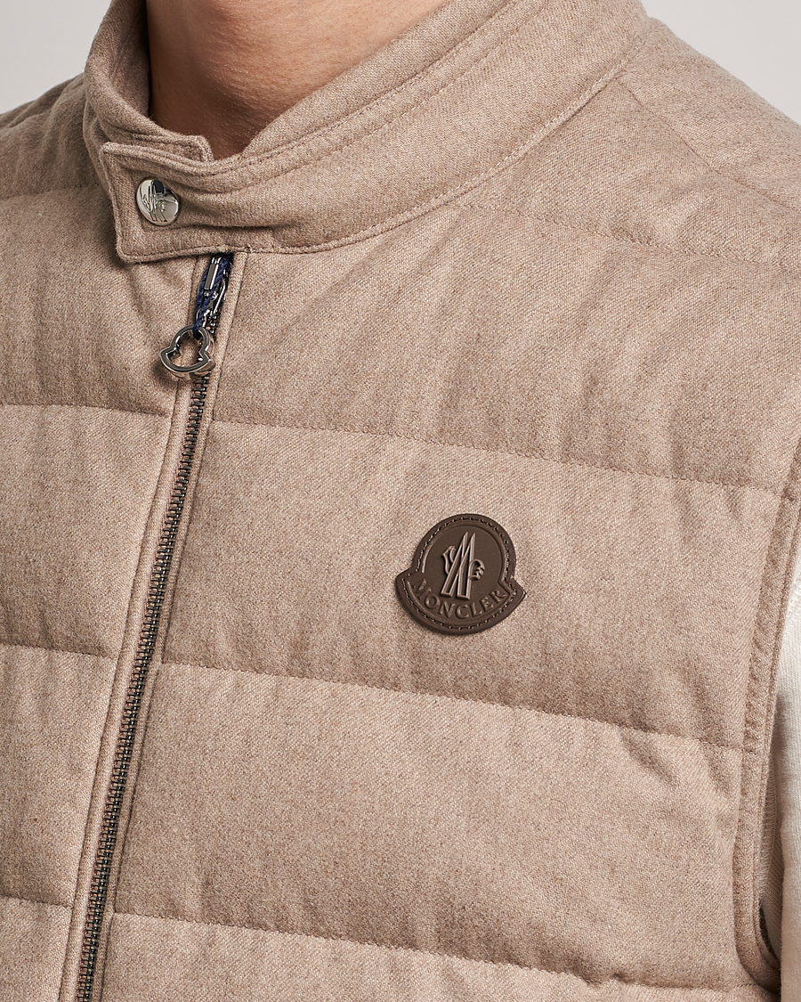 Herr | Västar | Moncler | Gallienne Flannel Vest Light Grey
