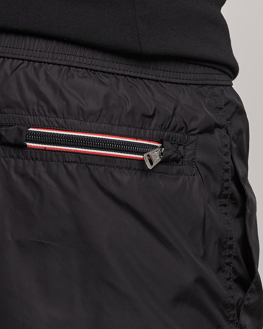 Herr | Badbyxor | Moncler | Nylon Swim Trunks Black