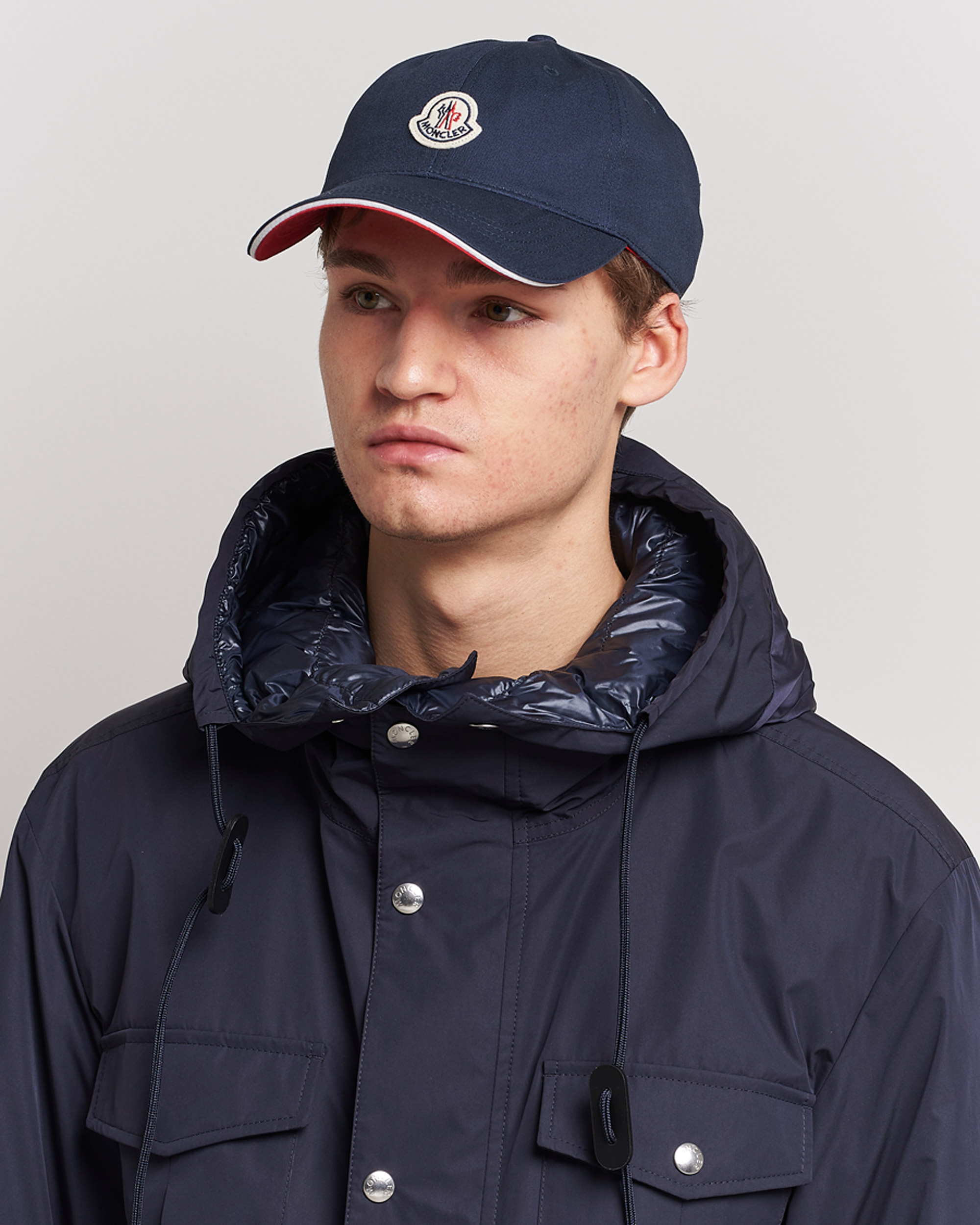 Herr | Moncler Baseball Cap Blue | Moncler | Baseball Cap Blue