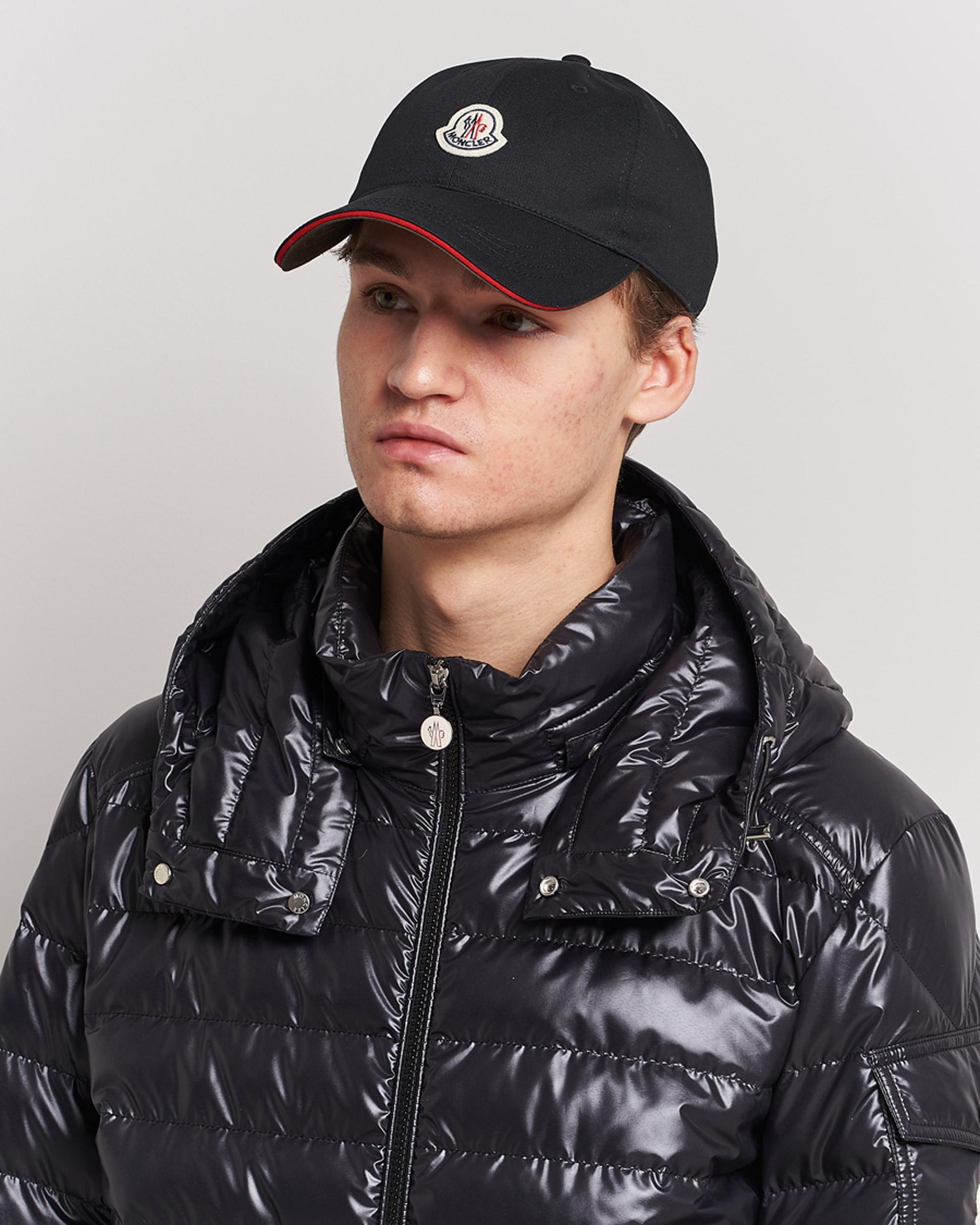 Herr | Moncler Baseball Cap Black | Moncler | Baseball Cap Black
