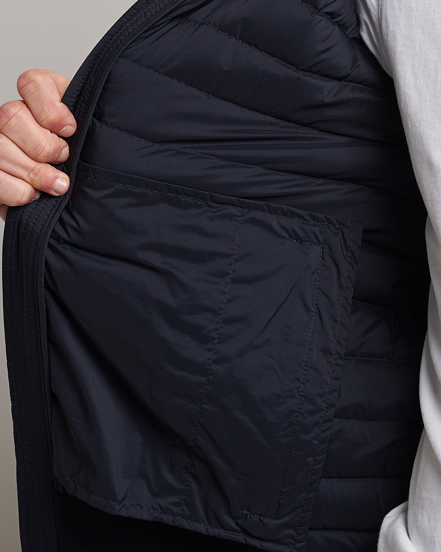 Herr | Tröjor | Moncler | Hybrid Zip Cardigan Navy