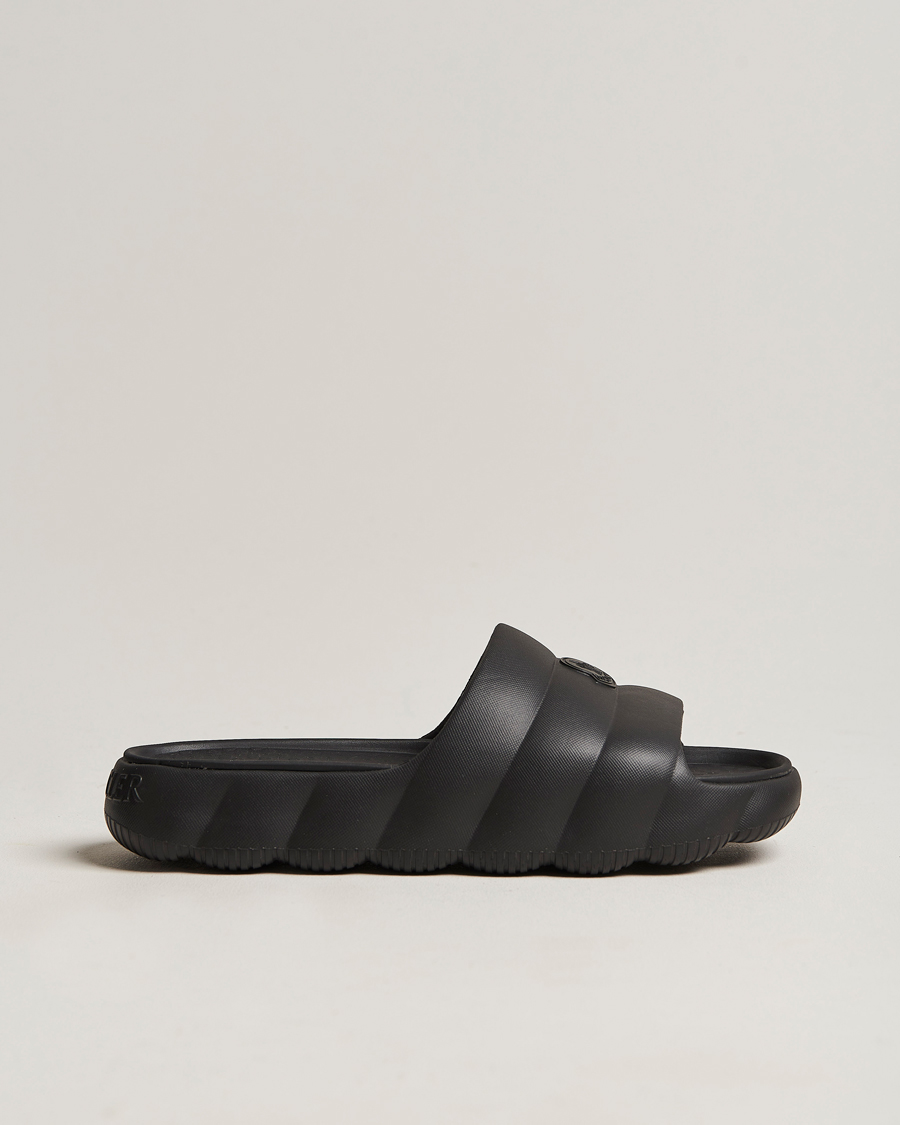 Herr | Moncler Lilo Slides Black | Moncler | Lilo Slides Black