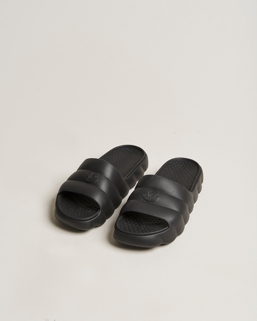 Herr | Moncler Lilo Slides Black | Moncler | Lilo Slides Black