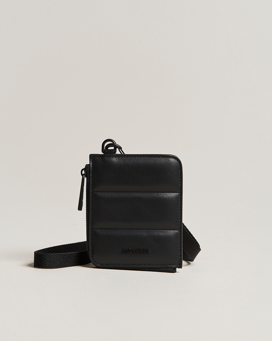 Herr | Moncler Flat Small Wallet Black | Moncler | Flat Small Wallet Black