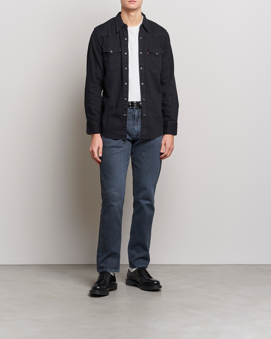 Herr | Jeans | Levi's | 511 Slim Fit Stretch Jeans Richmond Blue Black