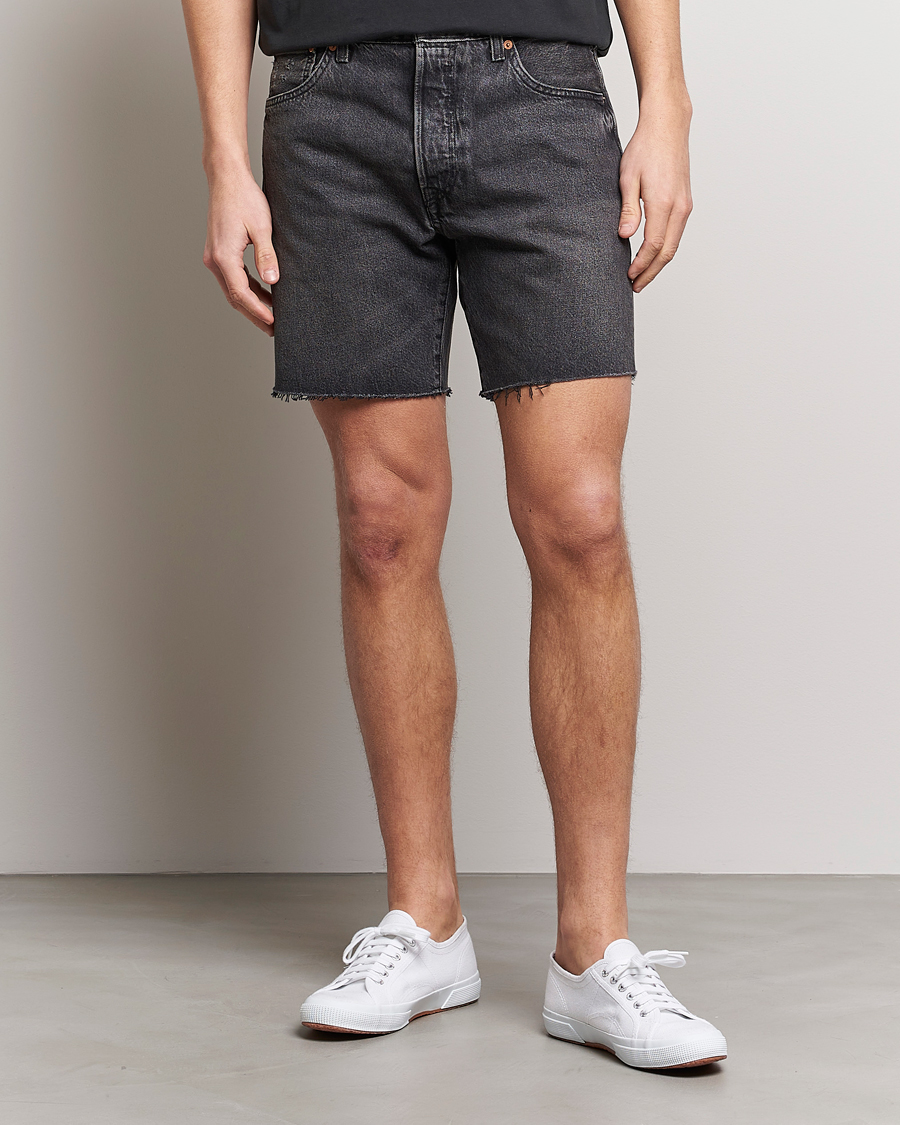 Herr | Shorts | Levi's | 501 93 Denim Shorts Black Worn In