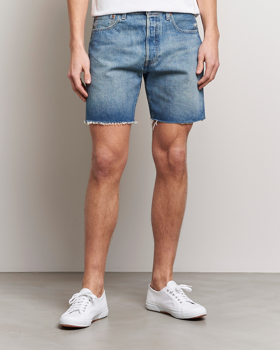 Herr | Shorts | Levi's | 501 93 Denim Shorts Medium Indigo Stonewash