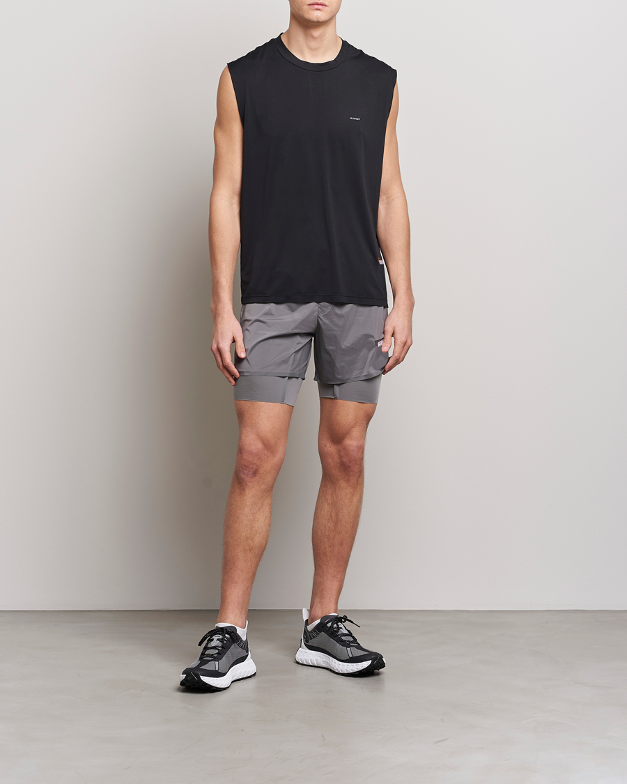 Herr | T-Shirts | Satisfy | AuraLIte Muscle Tee Black
