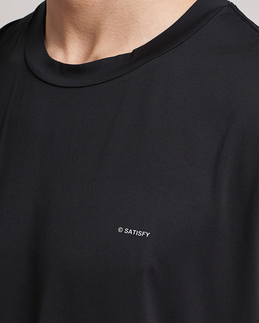 Herr | T-Shirts | Satisfy | AuraLIte Muscle Tee Black