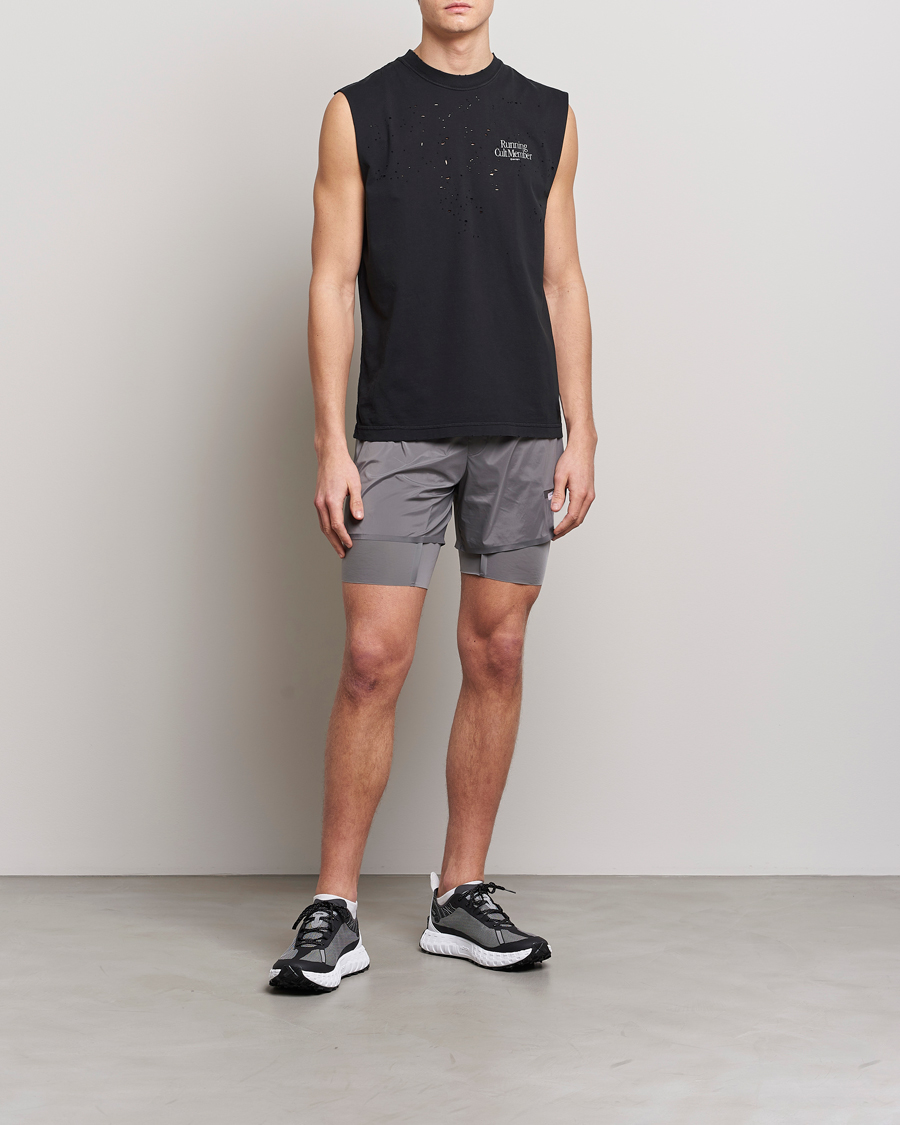 Herr | T-Shirts | Satisfy | MothTech Muscle Tee Black