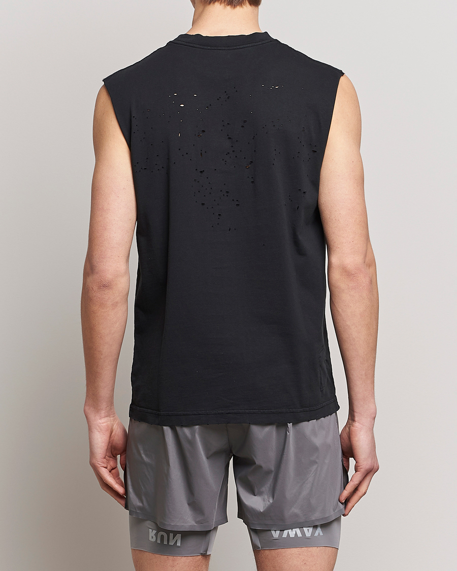 Herr | T-Shirts | Satisfy | MothTech Muscle Tee Black