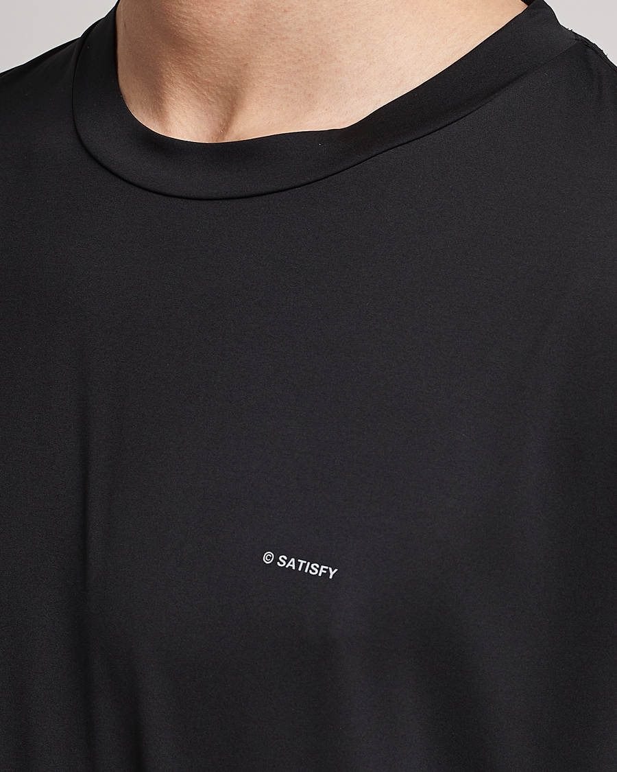 Herr | T-Shirts | Satisfy | AuraLite T-Shirt Black