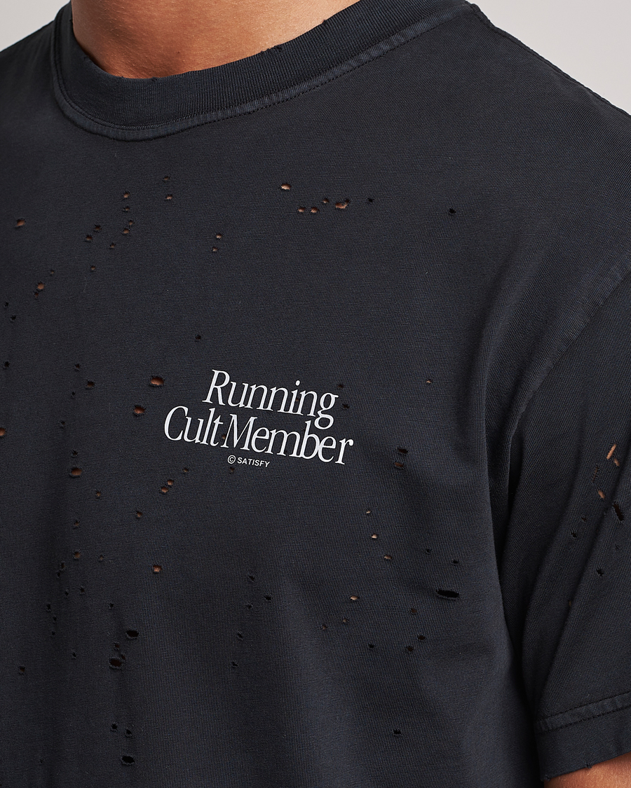 Herr | T-Shirts | Satisfy | MothTech T-Shirt Black