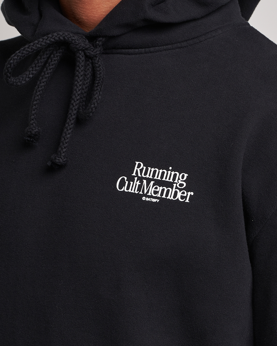 Herr | Tröjor | Satisfy | SoftShell Hoodie Black
