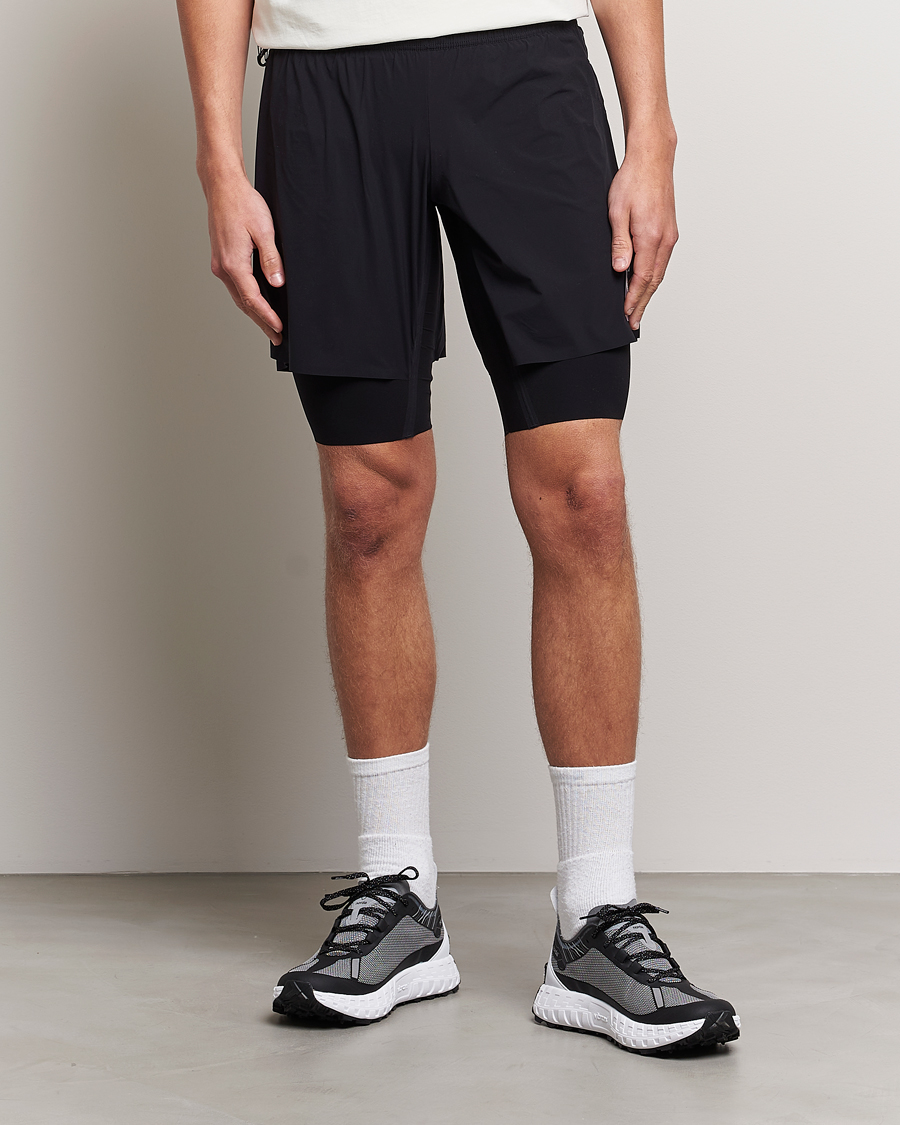 Herr | Funktionsshorts | Satisfy | Justice 10 Inch Trail Shorts Black