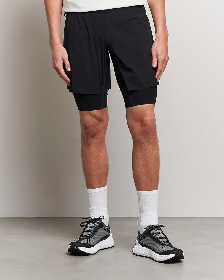 Herr | Satisfy | Satisfy | Justice 10 Inch Trail Shorts Black