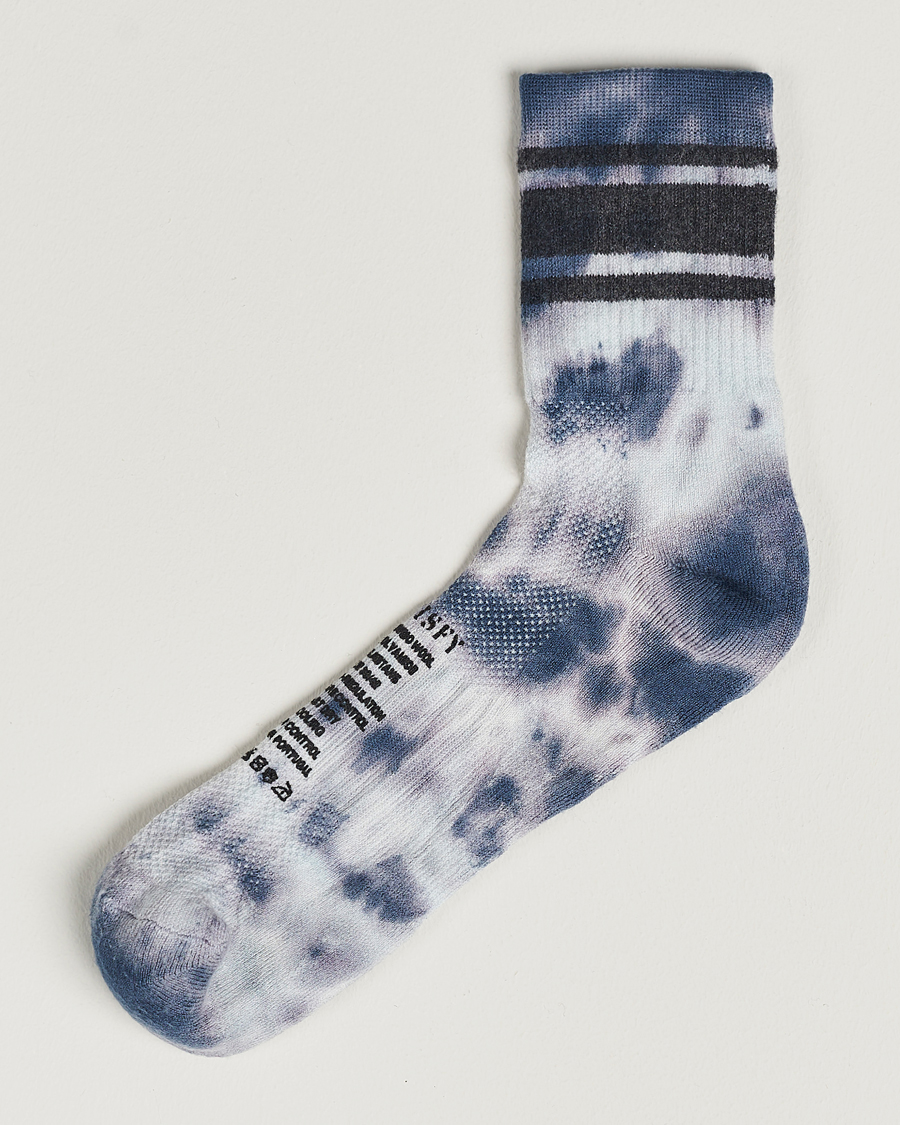 Herr |  | Satisfy | Merino Tube Socks Ink Tie Dye