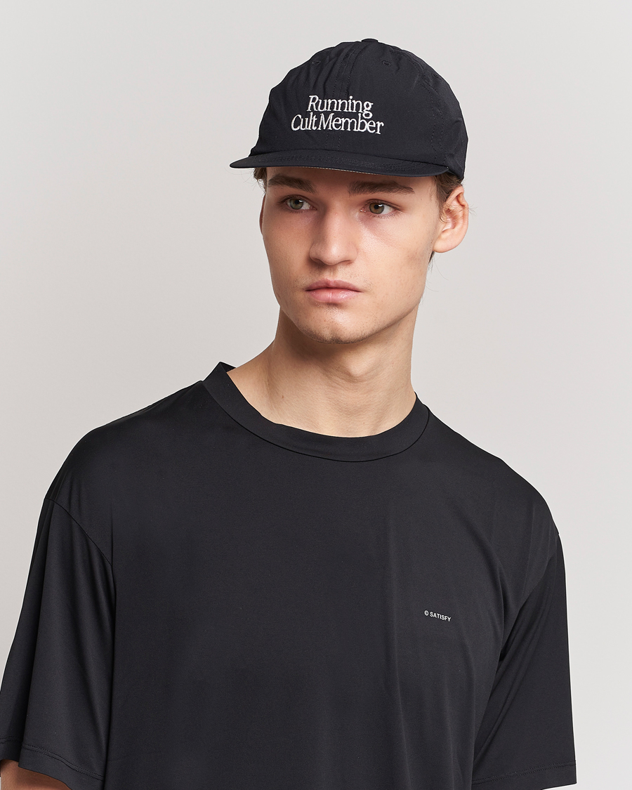 Herr | Avdelningar | Satisfy | PeaceShell Running Cap Black