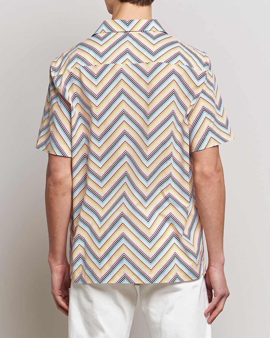Herr | Skjortor | Missoni | Zig Zag Short Sleeve Shirt Multicolor