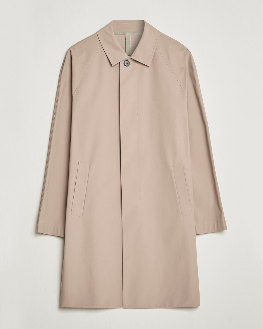 Herr | Jackor | Harris Wharf London | Light Technic Balmacaan Coat Camel
