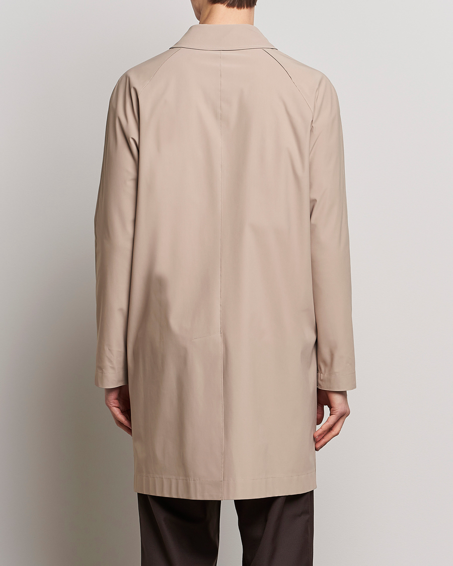 Herr | Jackor | Harris Wharf London | Light Technic Balmacaan Coat Camel