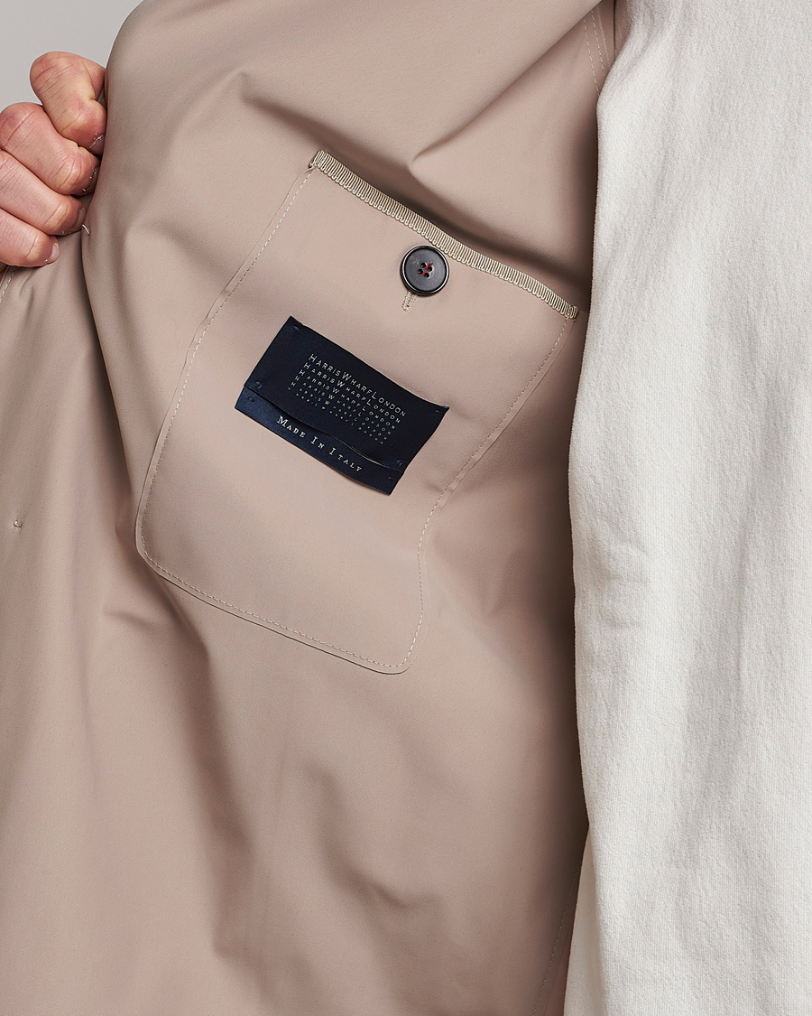 Herr | Jackor | Harris Wharf London | Light Technic Balmacaan Coat Camel