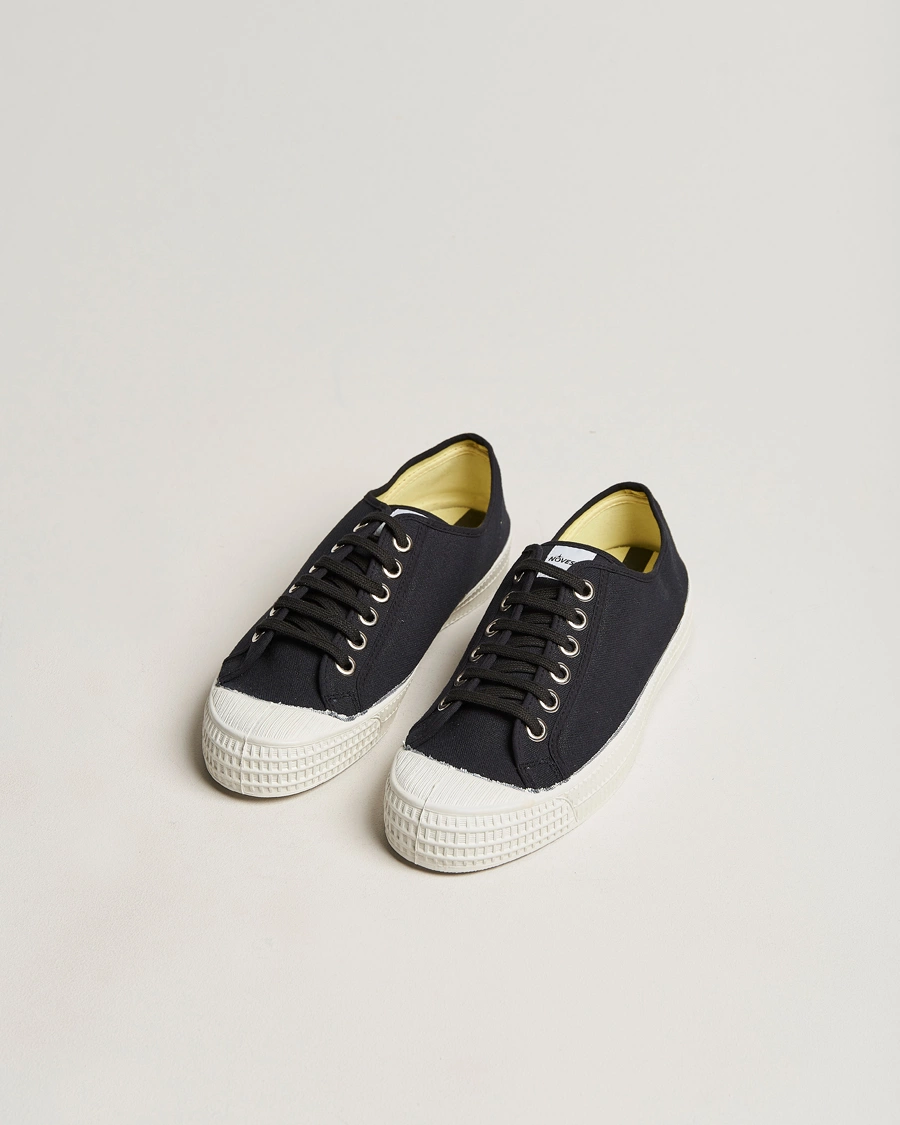 Herr | Svarta sneakers | Novesta | Star Master Organic Cotton Sneaker Black