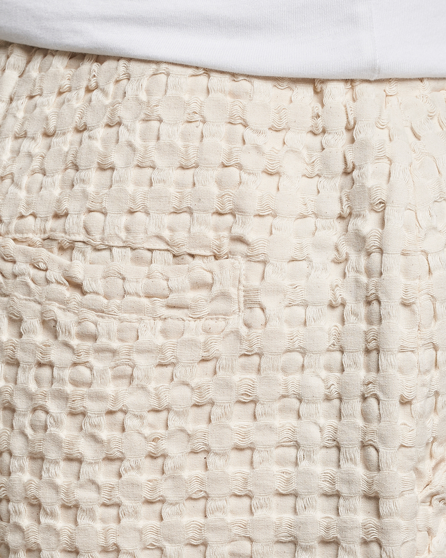 Herr | Shorts | OAS | Porto Waffle Shorts Ecru