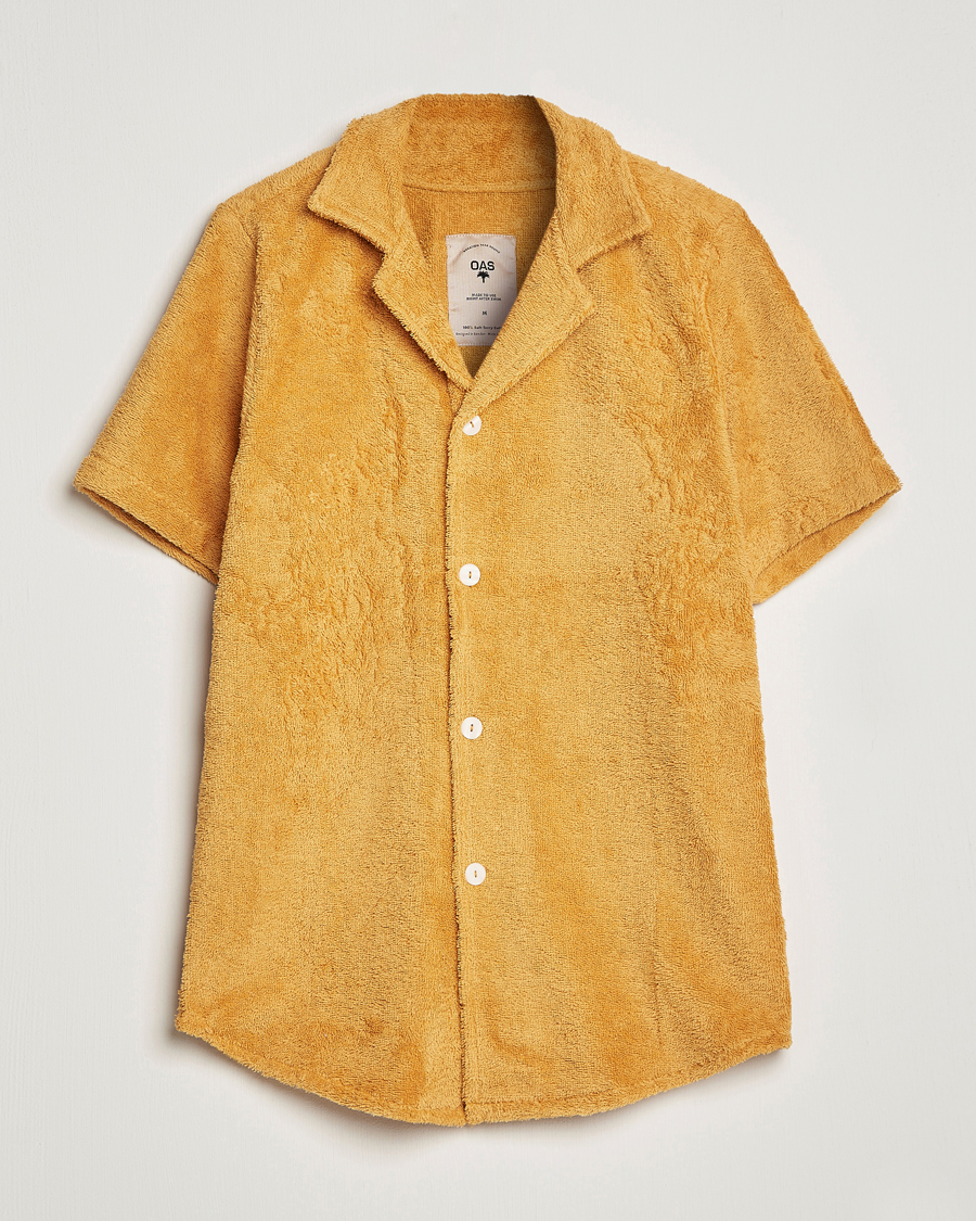 Herr | Skjortor | OAS | Cuba Ruggy Shirt Mustard