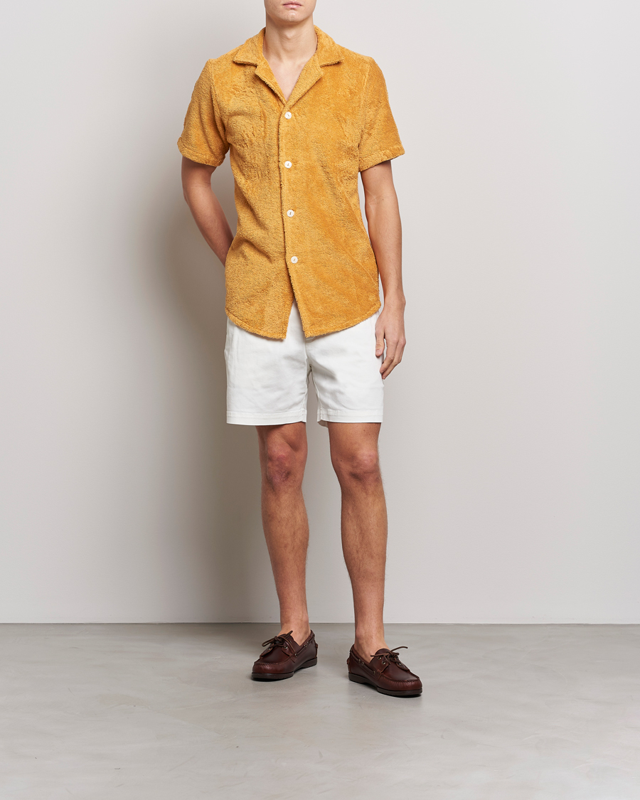 Herr | Skjortor | OAS | Cuba Ruggy Shirt Mustard