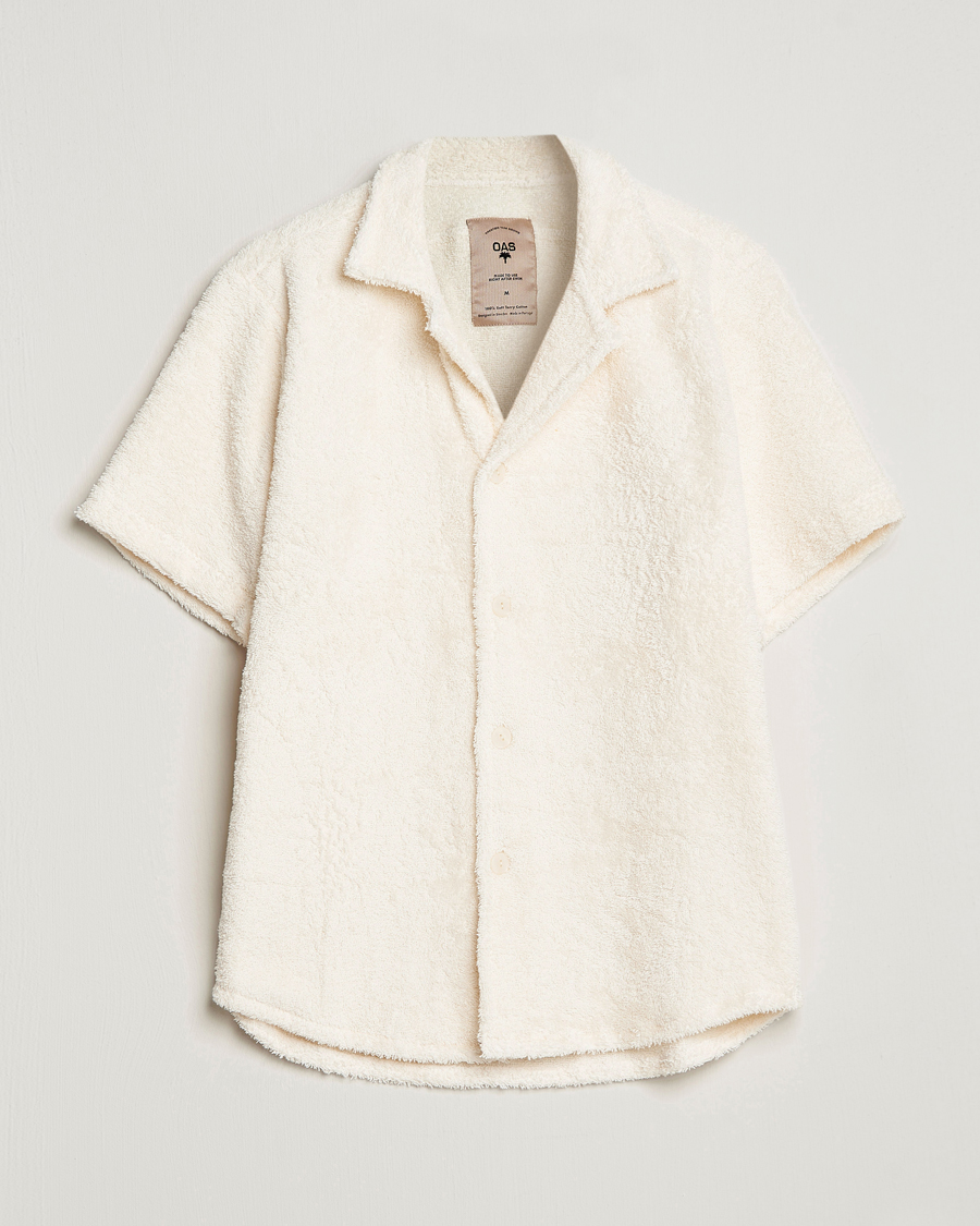 Herr | Skjortor | OAS | Cuba Ruggy Shirt Off White