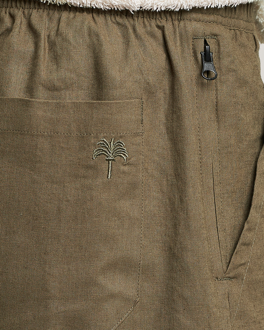 Herr | Shorts | OAS | Cargo Linen Shorts Army