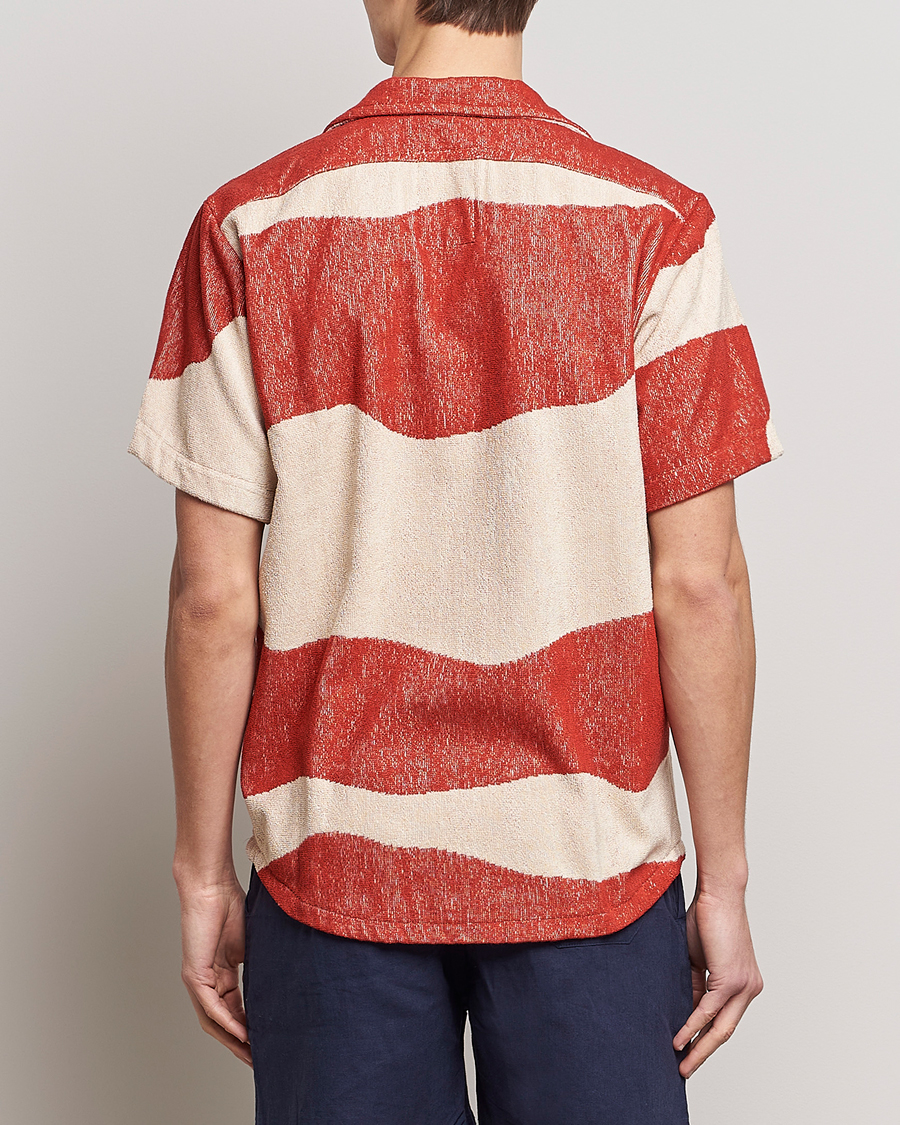 Herr | Kortärmade skjortor | OAS | Terry Cuba Short Sleeve Shirt Amber Dune
