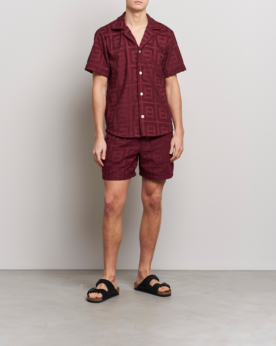 Herr | Shorts | OAS | Terry Shorts Burgundy