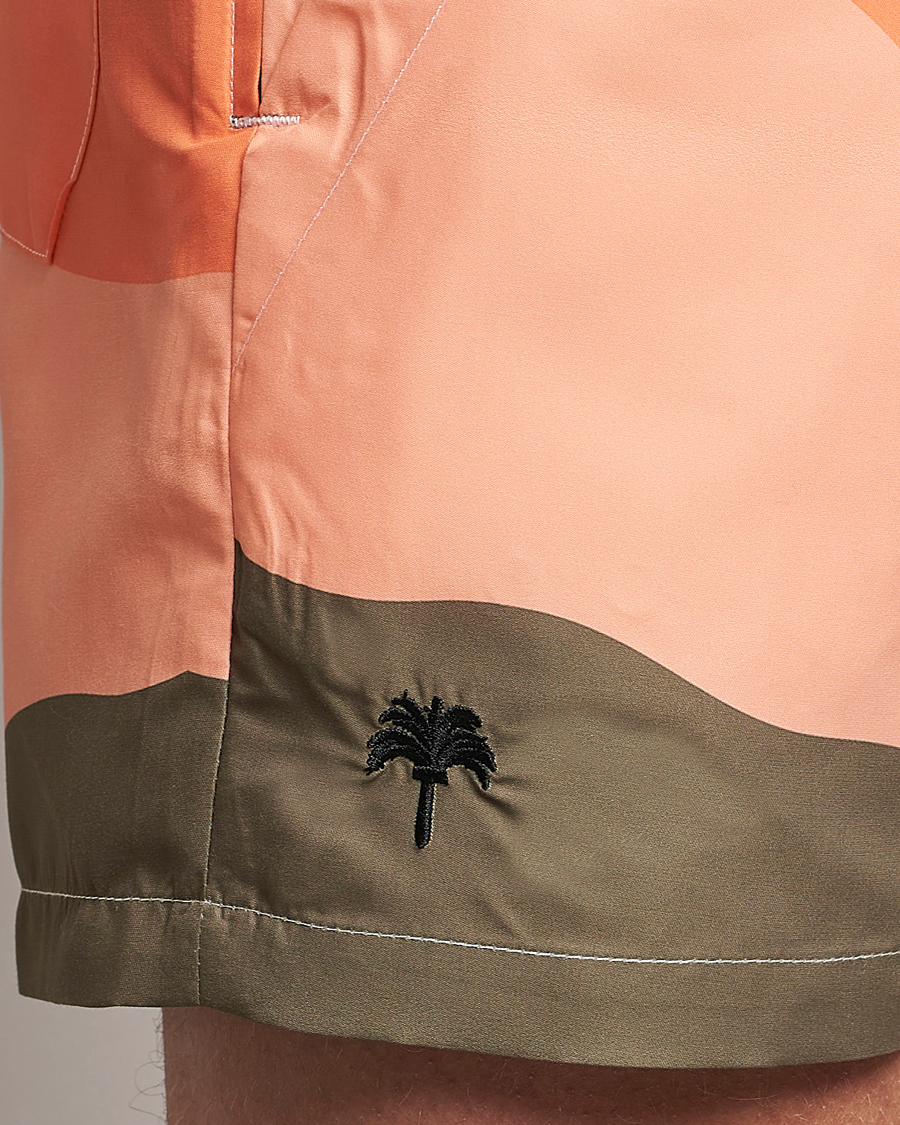 Herr | Badbyxor | OAS | Printed Swimshorts Fire Wave