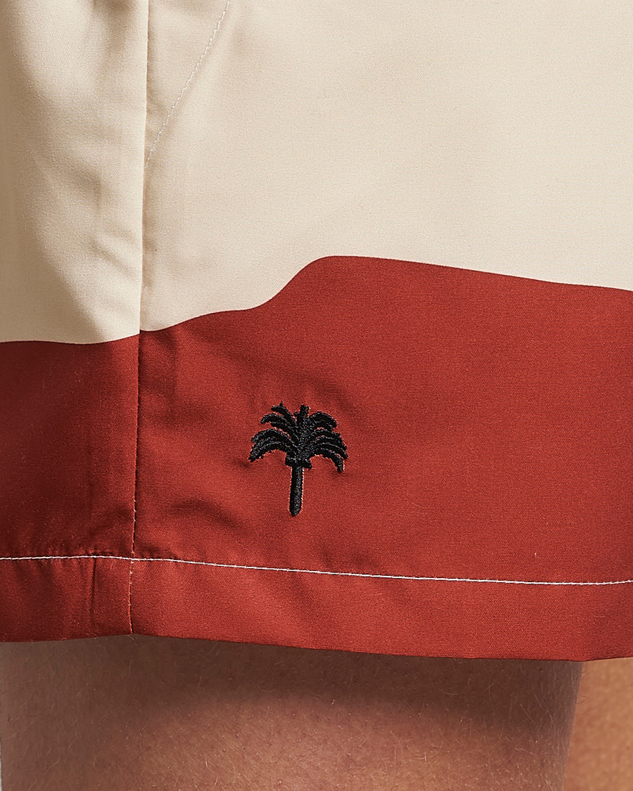 Herr | Badbyxor | OAS | Printed Swimshorts Amber Dune