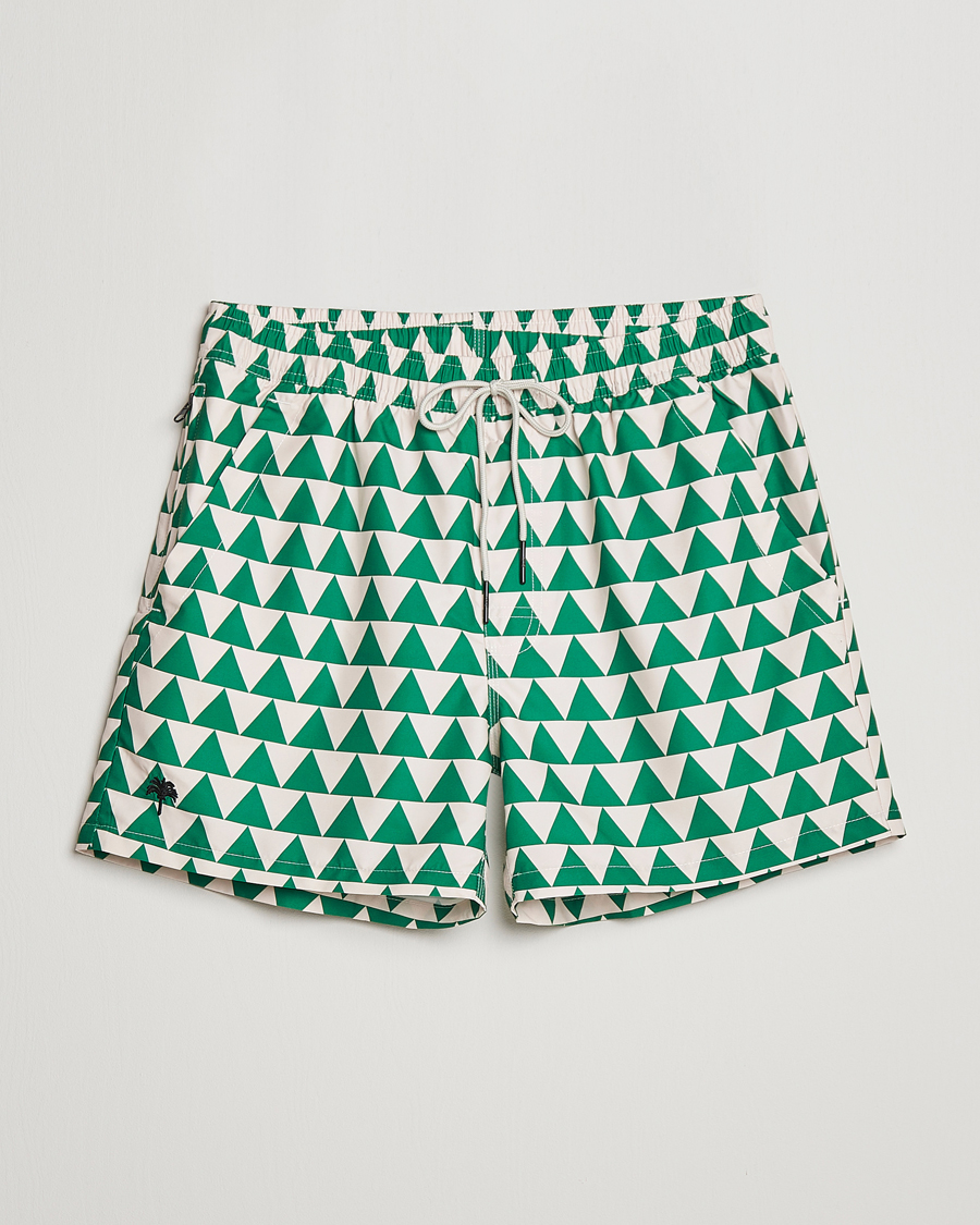 Herr | Badbyxor | OAS | Printed Swimshorts Triangle Jungle